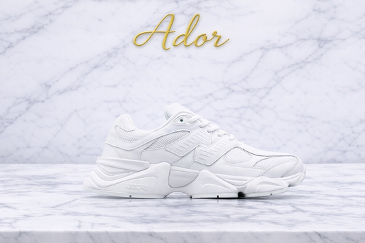 New Balance 9060 Triple White