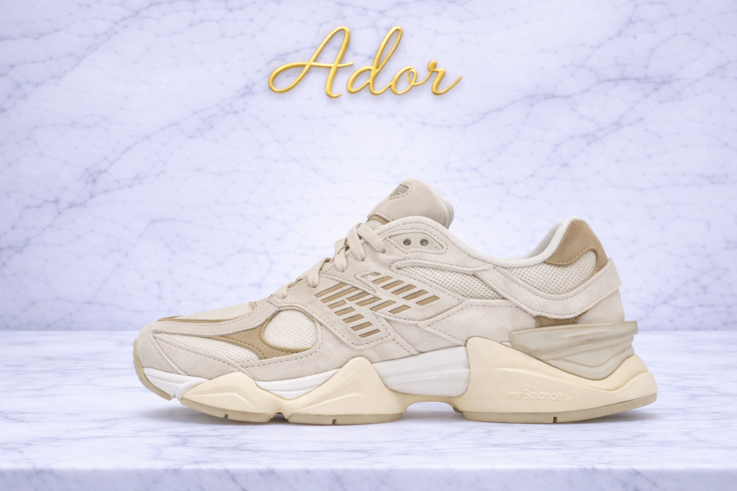 New Balance 9060 Sea Salt/Brown/Beige