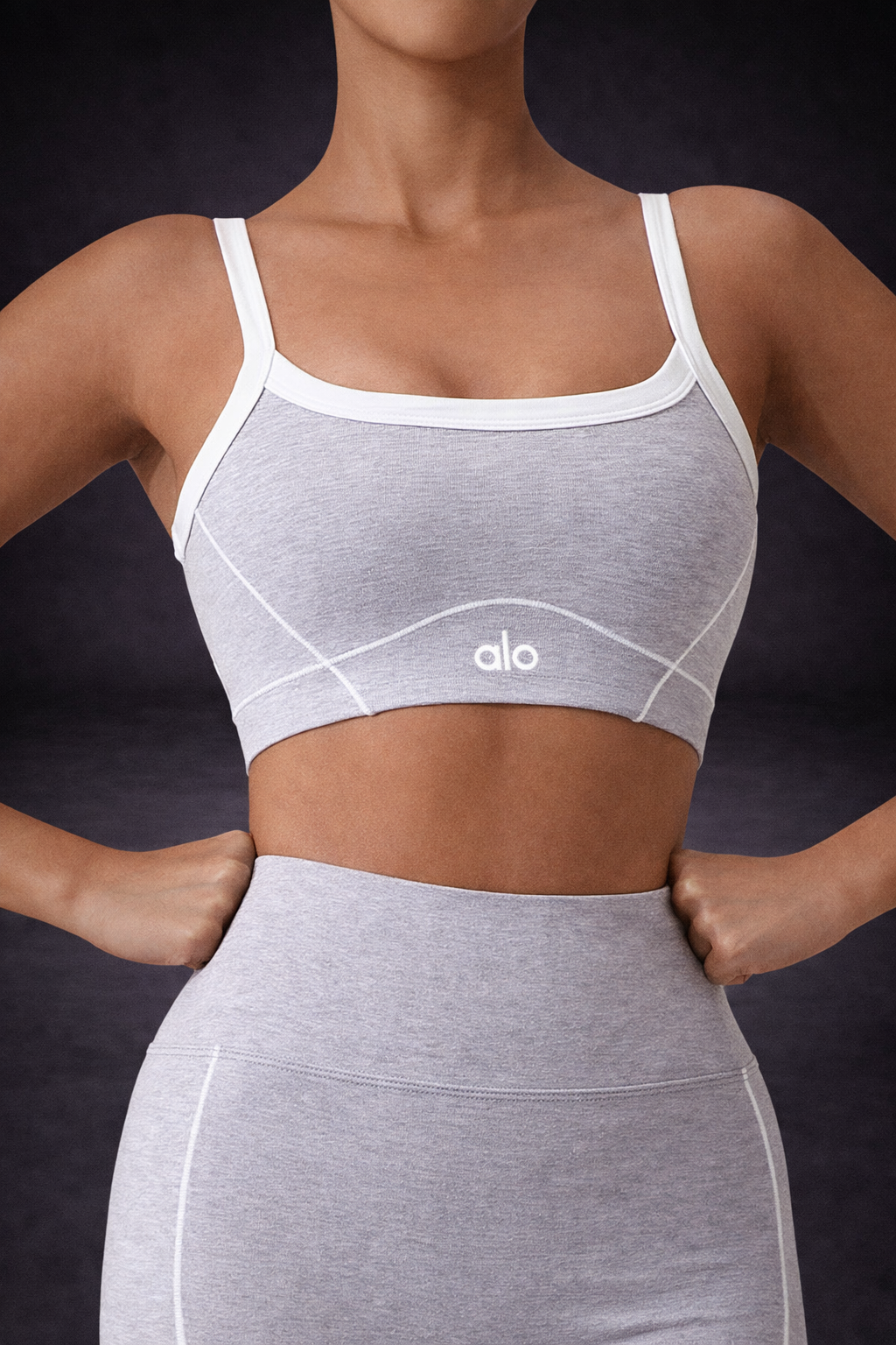 Wide Strap Push-Up Sports Bra
