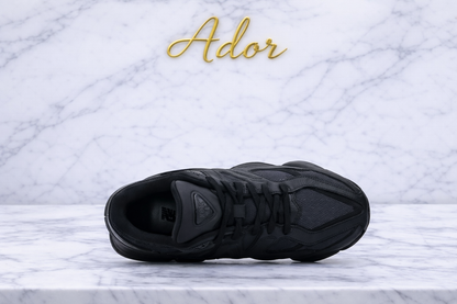 New Balance 9060 Triple Black Leather