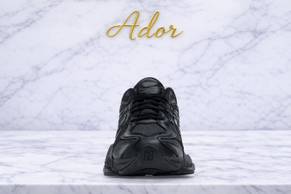 New Balance 9060 Triple Black Leather